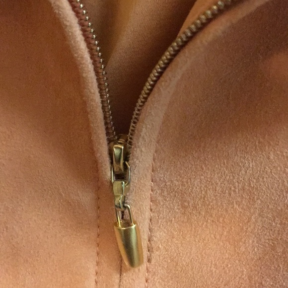 HOST PICK St. John Goat Suede Jacket Silk Lined S! - Picture 6 of 8